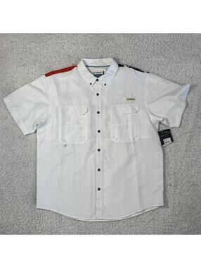 NWT Magellan Mens Outdoors Lake Fork Americana Fishing Shirt (size XL) #TM225
